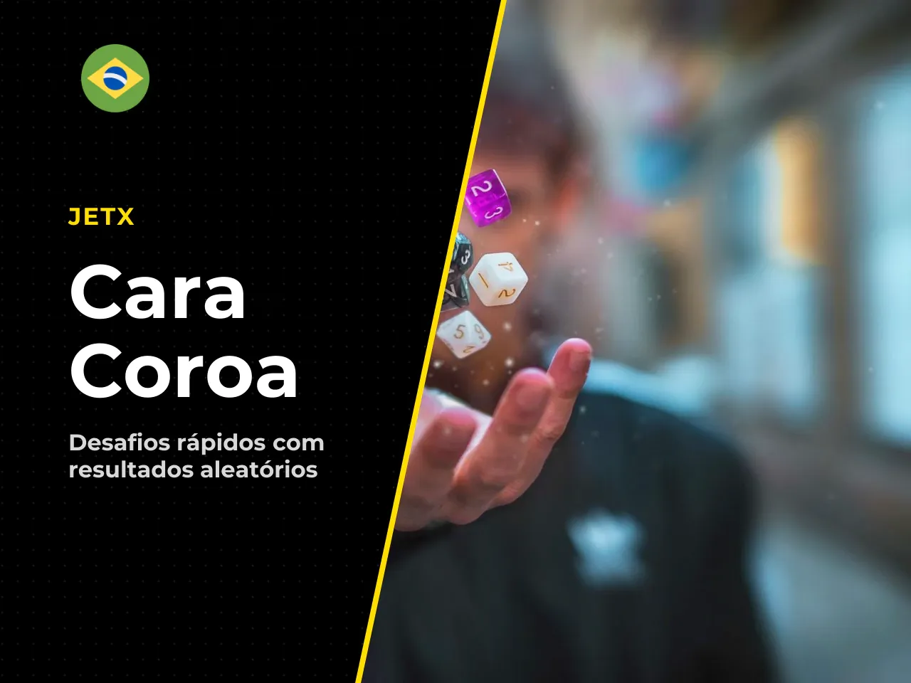 Jogos casuais e desafios entre amigos. As mecânicas de *casual games* baseadas em coin flip incorporam minidesafios para distribuir tarefas de forma aleatória e divertida. Exemplos populares:
