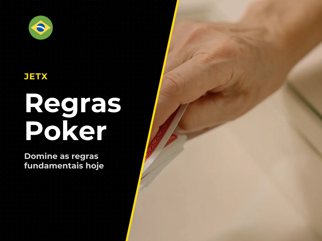 Blinds, dealer, fichas e posição na mesa. Antes de cada mão, dois jogadores fazem apostas obrigatórias. O jogador à esquerda do dealer paga o small blind (metade do valor mínimo) e o seguinte paga o b