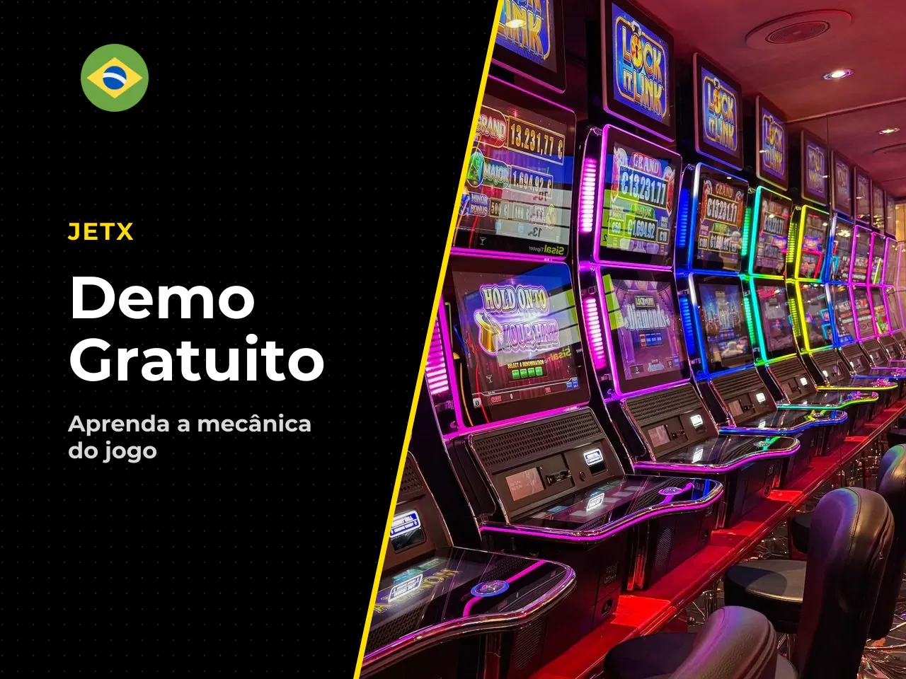 Como iniciar o demo jetx no site. Para inicializar a sessão demo quantas vezes for necessário, o usuário simplesmente precisa selecionar a modalidade "*instant play*" ou "jogar por diversão" disposta 