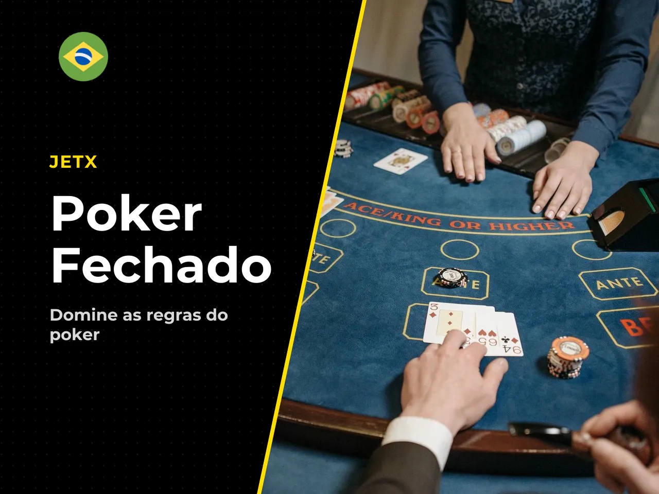 Five Card Draw e outros jogos de troca. Os alicerces do *Five Card Draw* (poker fechado) dependem da ocultação integral: cada jogador recebe cinco cartas privadas e pode trocar de uma a cinco delas po