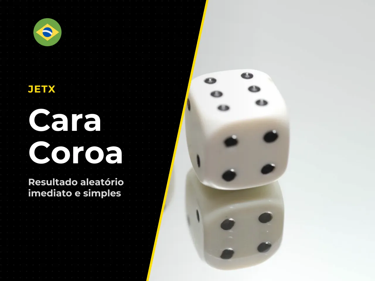 A lógica por trás do simulador é direta. Cada lançamento tem dois resultados equiprováveis: *heads* (cara) ou *tails* (coroa). A tecnologia dos navegadores não simula as leis da física de um objeto gi