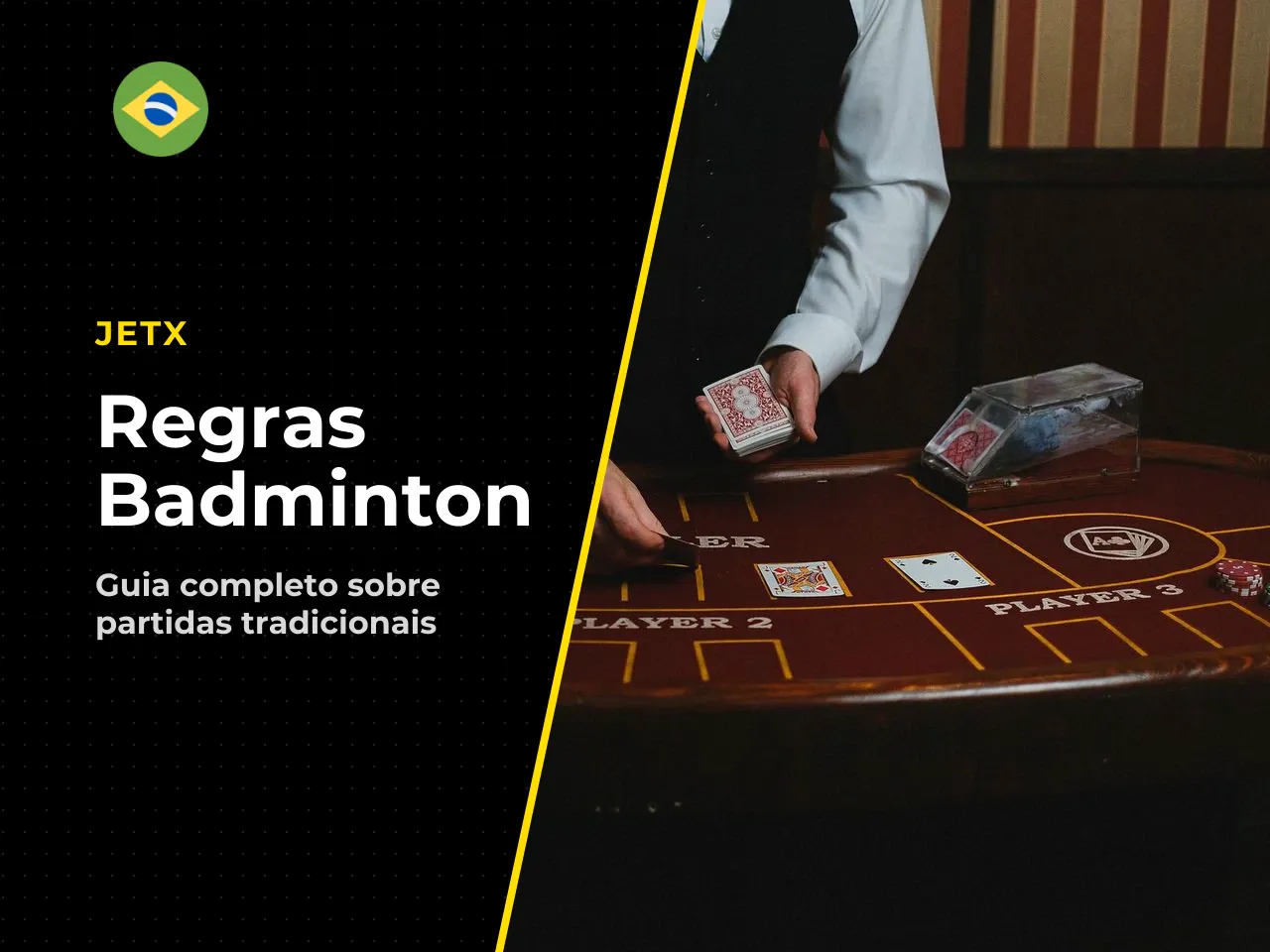 Simples ou duplas: formas mais comuns de jogar badminton. O badminton pode ser praticado individualmente (simples, um contra um) ou em equipes de dois jogadores (duplas, dois contra dois). Na versão s