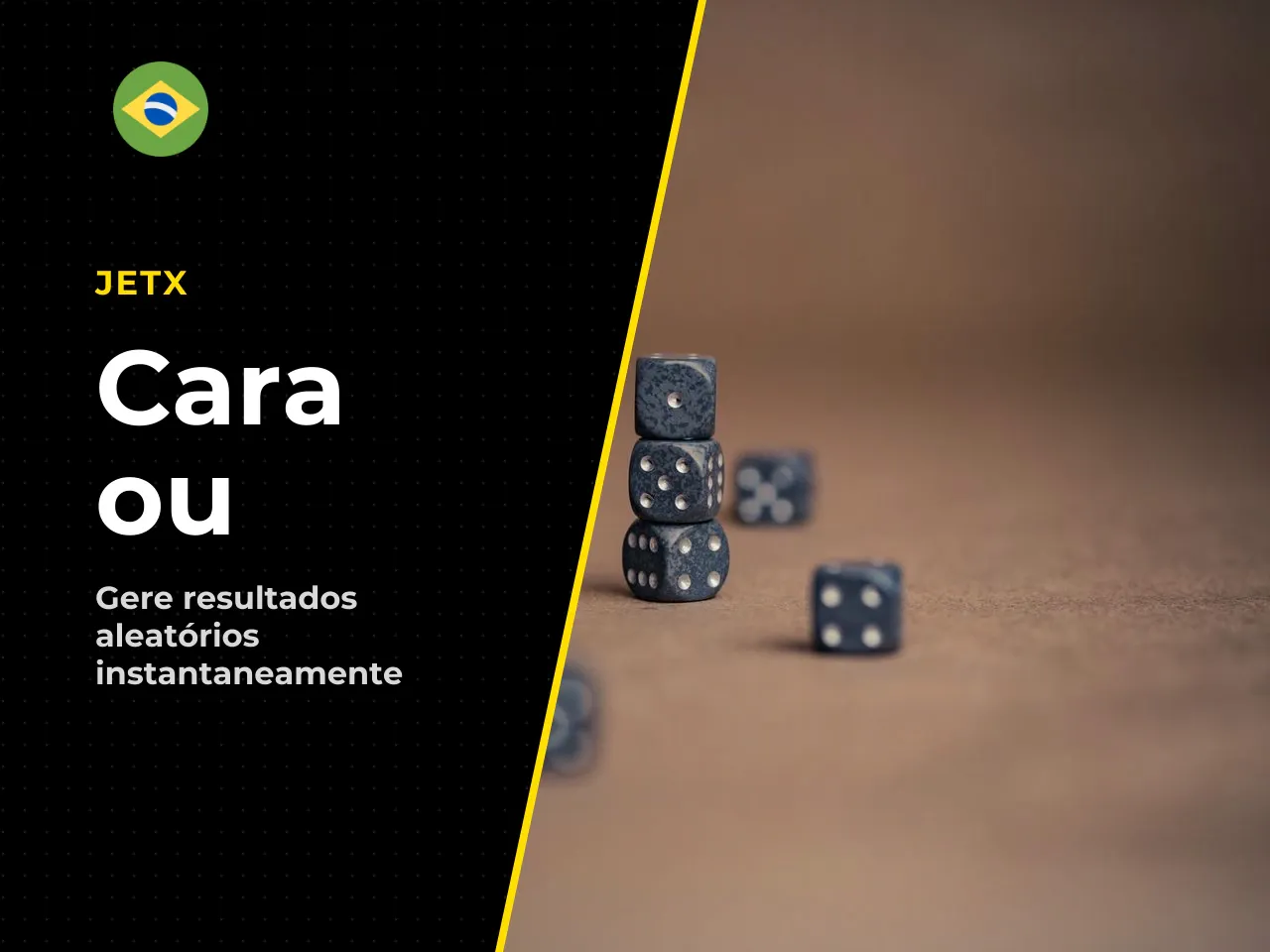 Inicie o lançamento e obtenha um resultado aleatório. Ao pressionar o botão de início, a aplicação executa uma chamada a bibliotecas como `Math.random()`, gerando na hora um dos dois cenários: cara ou